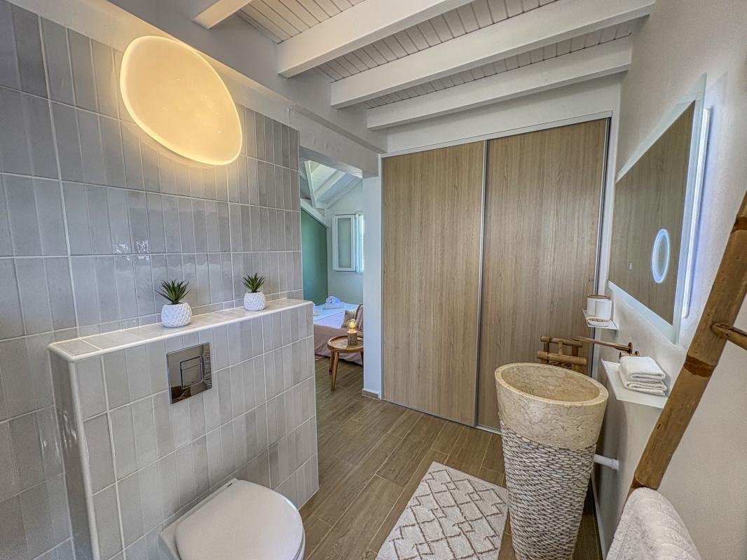 36.Location villa pied dans l'eau Saint François Guadeloupe_Chambre 2 Etage